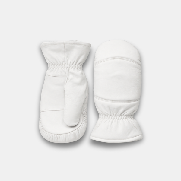 Alpine Luxe Leather Mittens