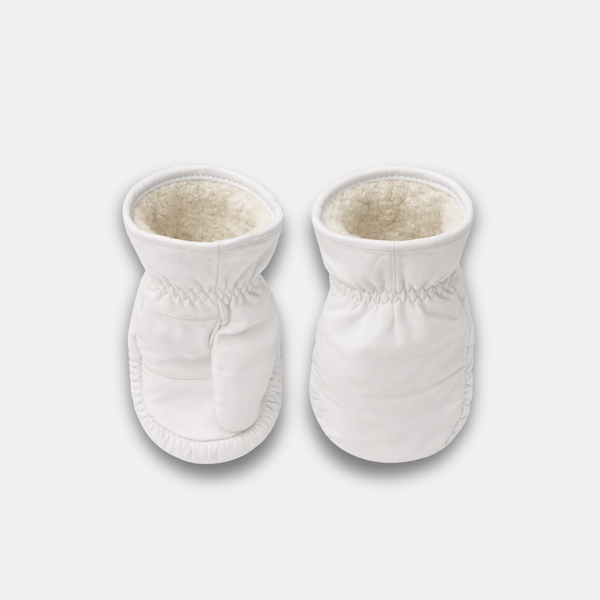 Alpine Luxe Leather Mittens