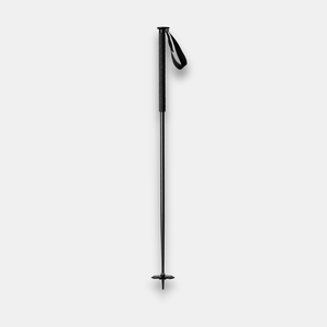 Black Classic Lightweight Ski Pole