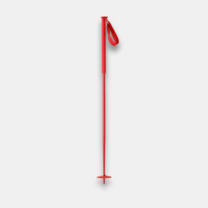 Red Classic Lightweight Ski Pole