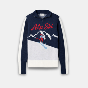 Alp Ski Half-Zip Knit