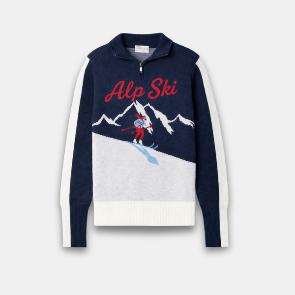Alp Ski Half-Zip Knit