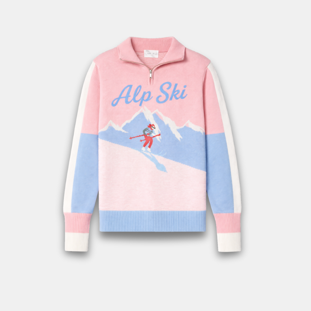 Alp Ski Half-Zip Knit