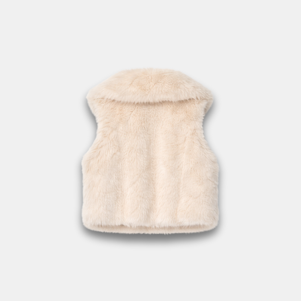 Alpine Luxe Faux Fur Vest