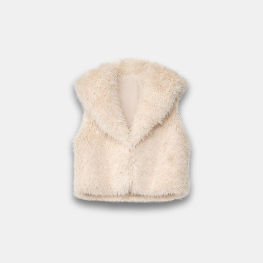 Alpine Luxe Faux Fur Vest